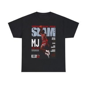 Michael Jordan Chicago Bulls Slam Cover Tee Shirt